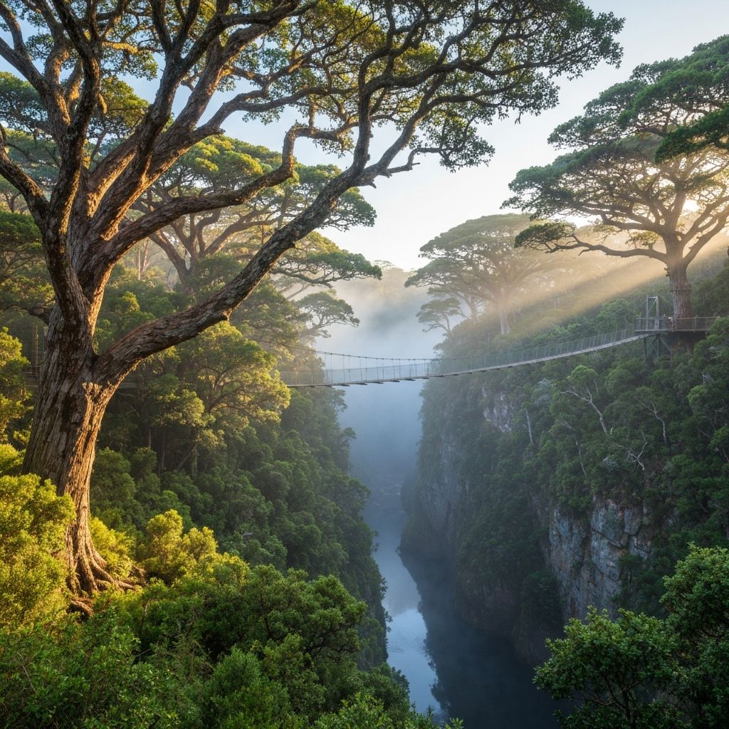 Garden Route forest canopy